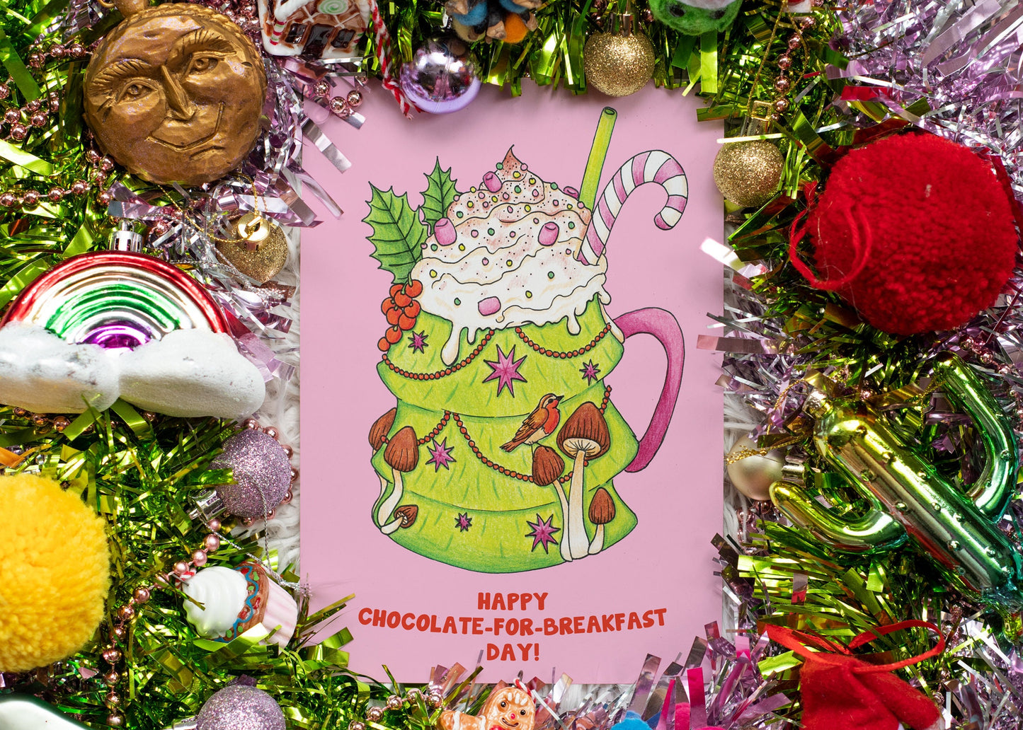Festive Hot Chocolate Card