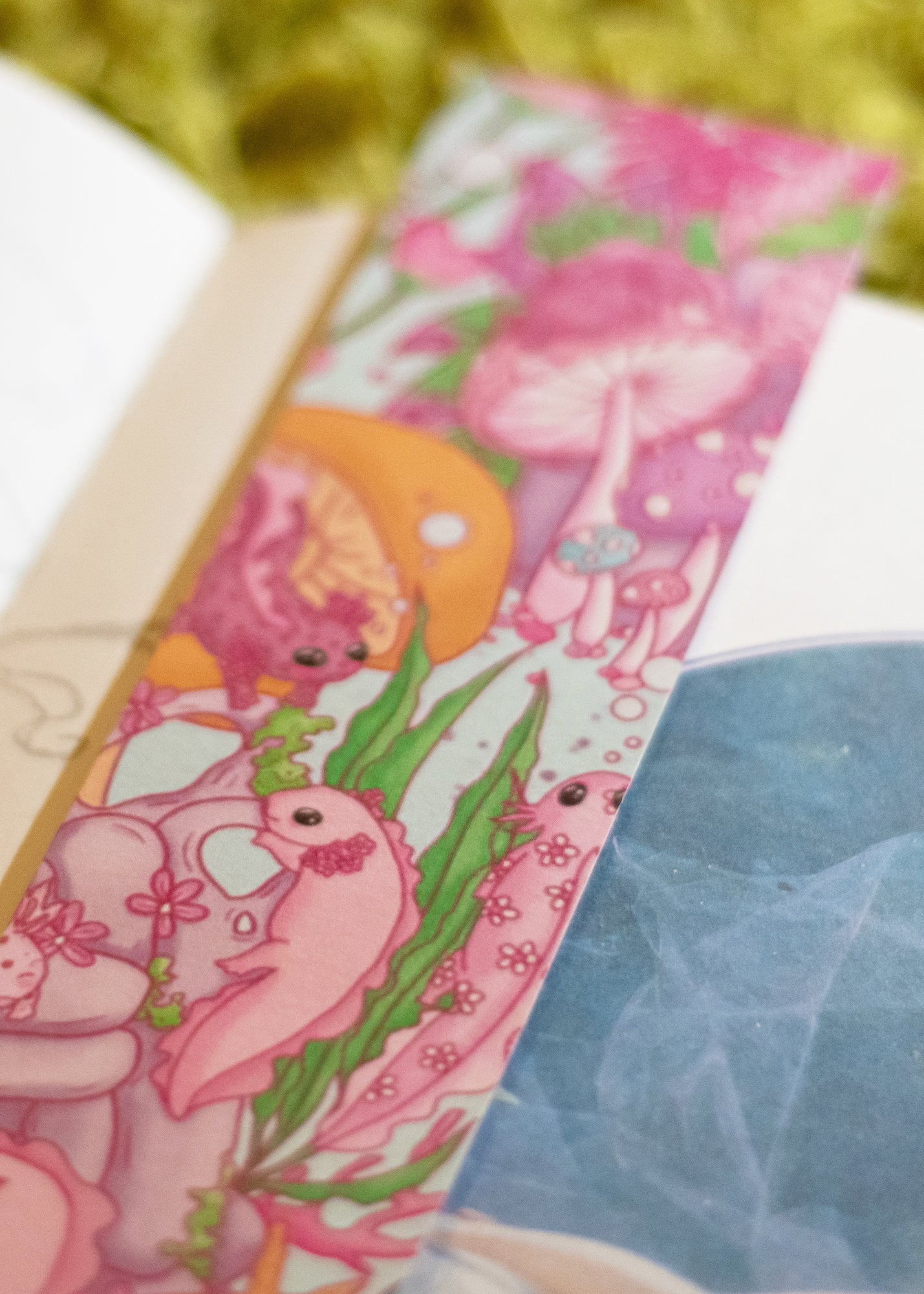 Axolotls Bookmark