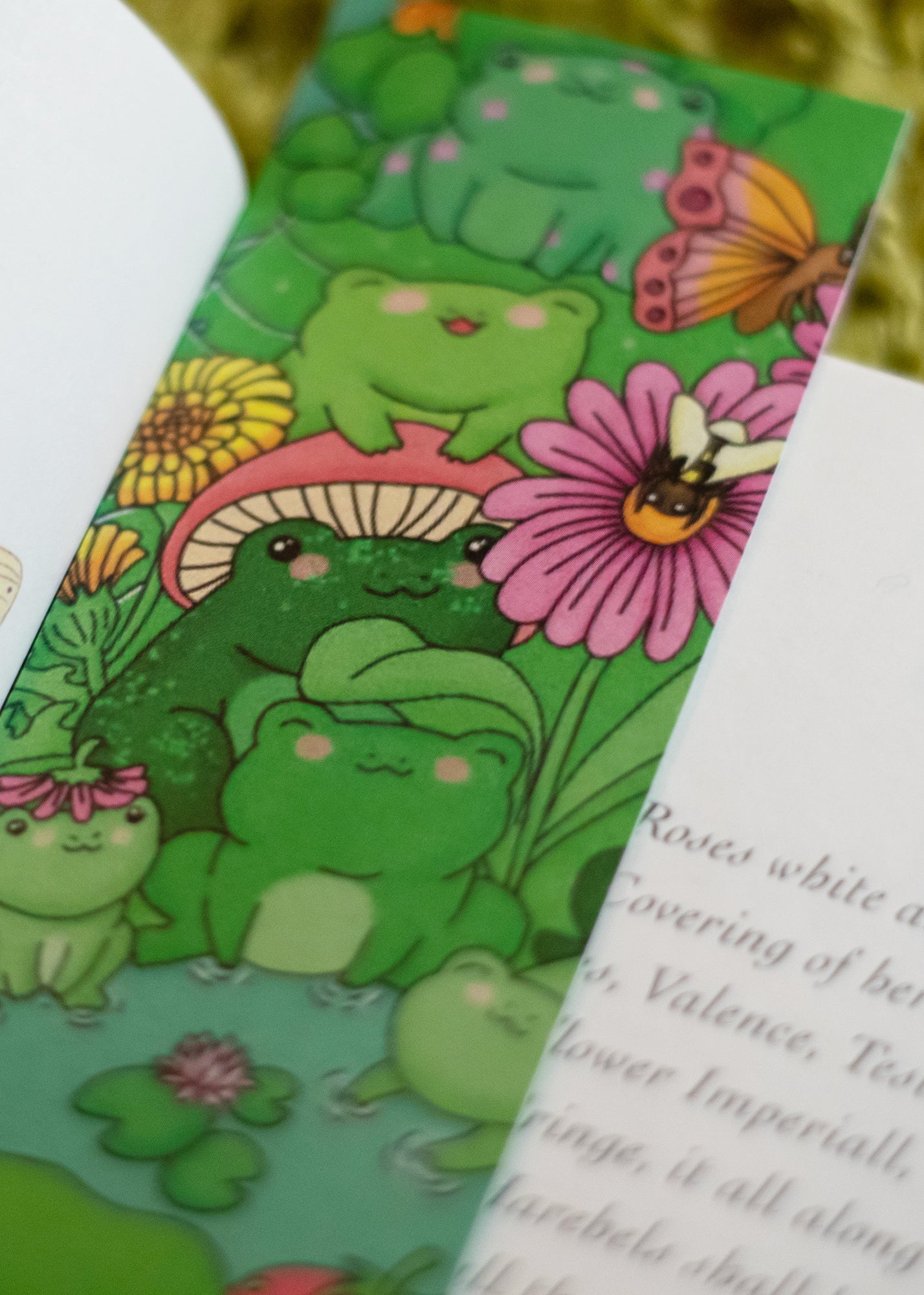 Frogs Bookmark