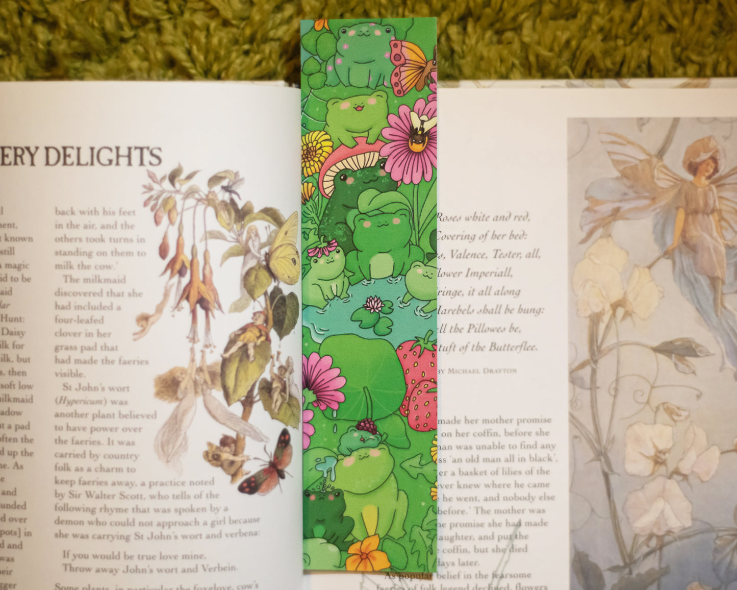 Frogs Bookmark