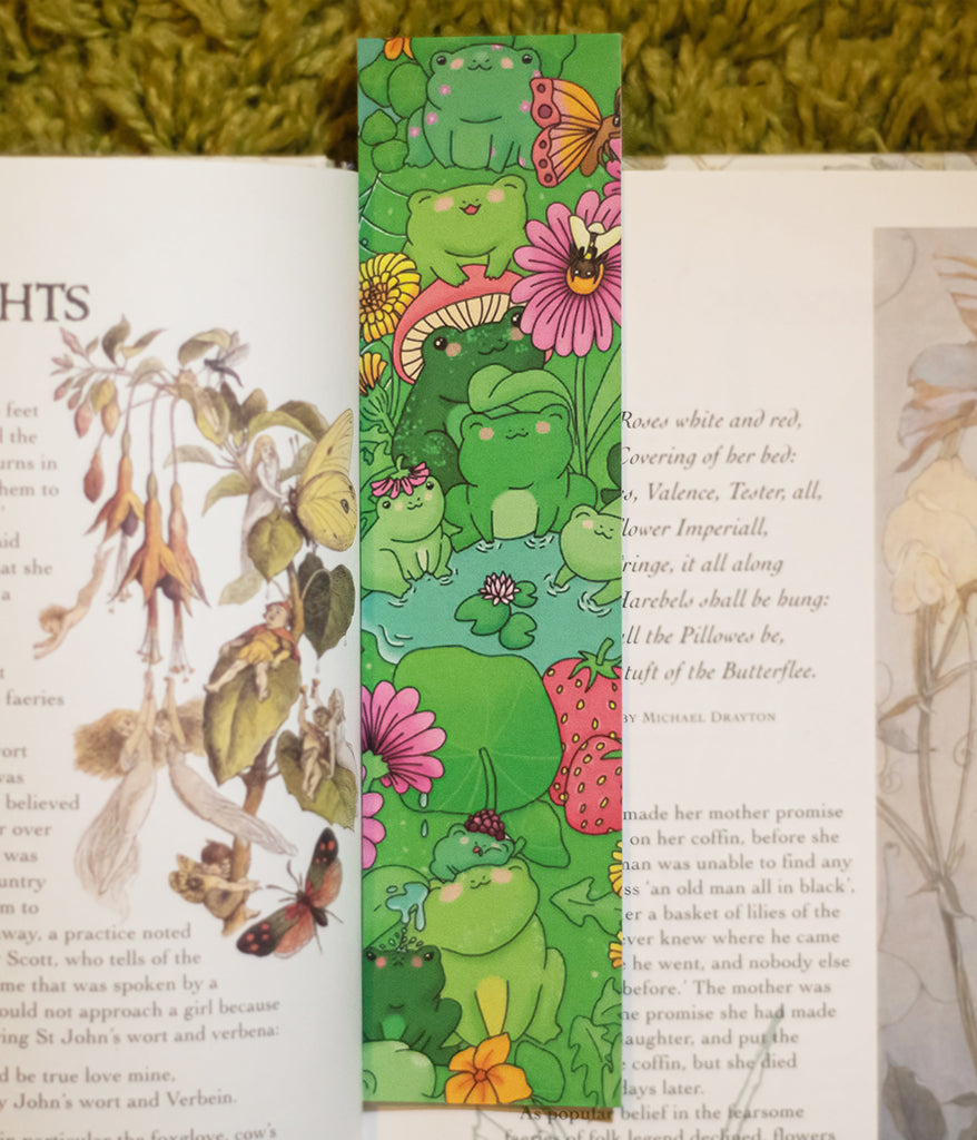 Frogs Bookmark