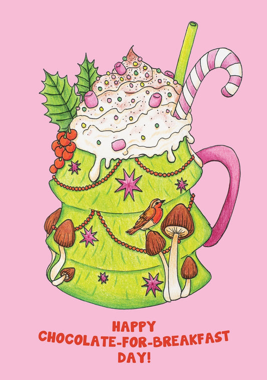 Festive Hot Chocolate Card